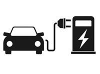 One EV charging station (for each villa)